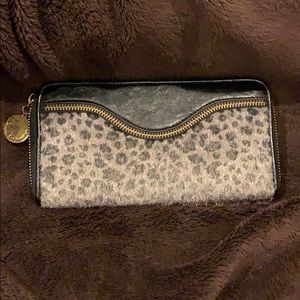 Cheetah print wallet